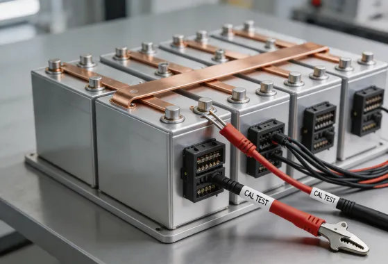 Battery module inspection bench