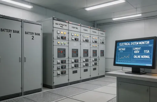 Commercial energy storage installation